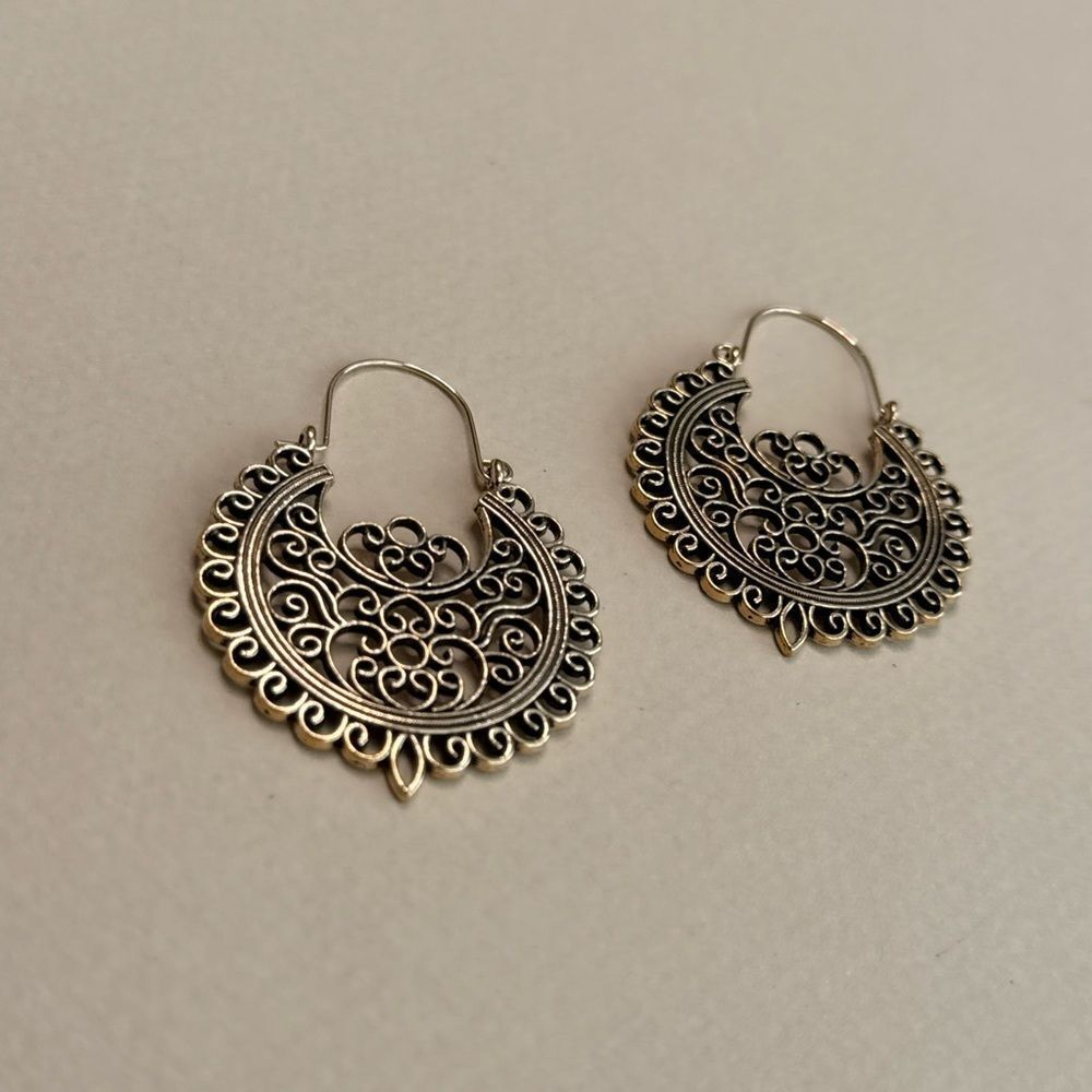 Boho Hoop Earrings #2210 - Picture 3 of 5